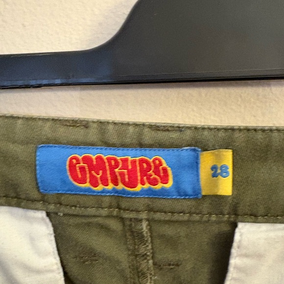 Empyre Olive Green Cargo Pants - Picture 3 of 5